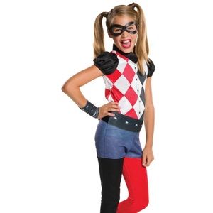 Girls Harley Quinn Halloween Costume